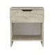 Κομοδίνο Mida Megapap χρώμα travertine 45x40x52εκ.