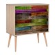 Συρταρτιέρα Soho Megapap χρώμα sonoma 80x40x90εκ.