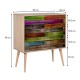 Συρταρτιέρα Soho Megapap χρώμα sonoma 80x40x90εκ.