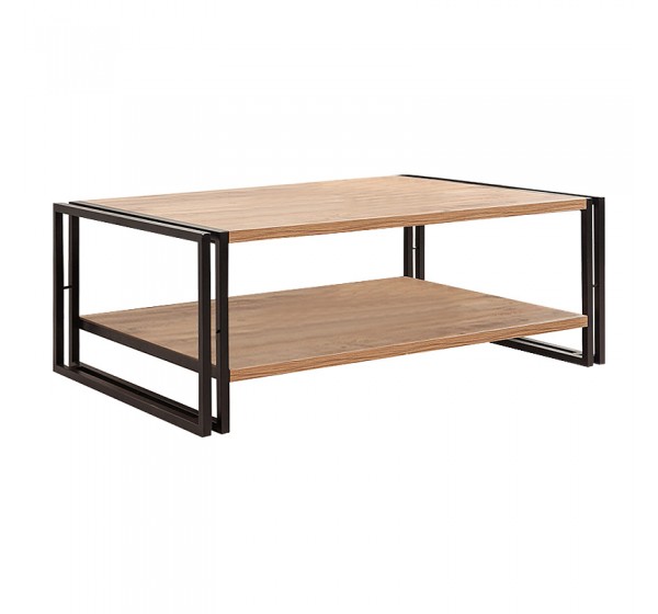 Τραπεζάκι σαλονιού Atlas Megapap χρώμα atlantic pine 110x70x40εκ.