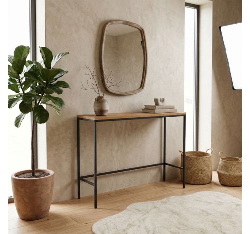 Κονσόλα Canva Megapap χρώμα atlantic pine 100x30x80εκ.