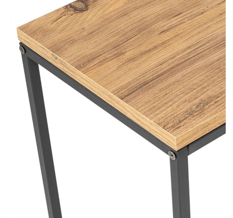 Κονσόλα Canva Megapap χρώμα atlantic pine 100x30x80εκ.