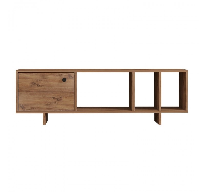Έπιπλο τηλεόρασης Folsom Megapap χρώμα atlantic pine 140x29,9x45εκ.