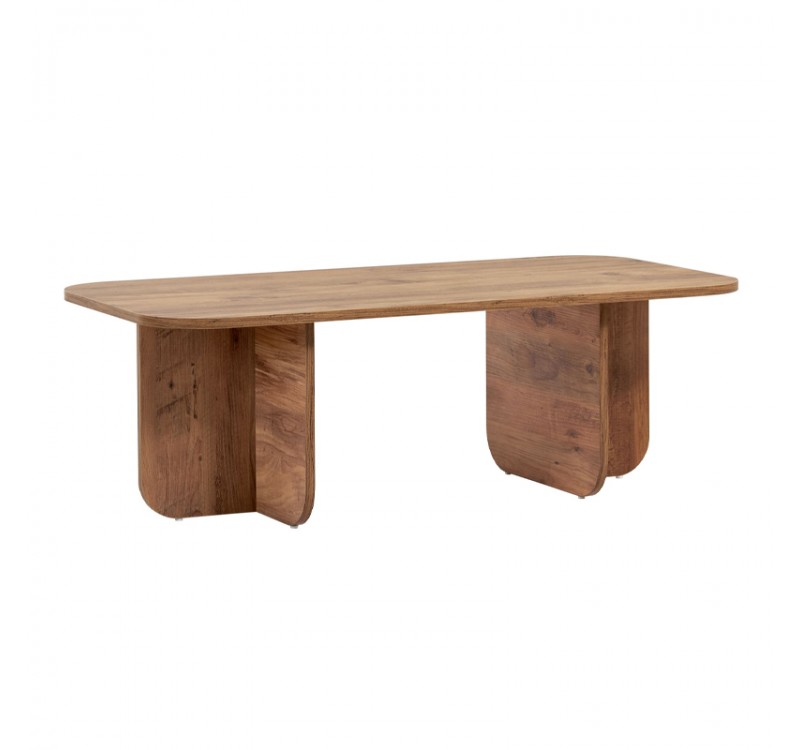 Τραπεζάκι σαλονιού Becaj Megapap χρώμα atlantic pine 120x60x41,4εκ.