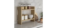 Ραφιέρα κουζίνας Denver Megapap χρώμα sapphire oak 34x10x30εκ.