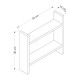 Ραφιέρα κουζίνας Denver Megapap χρώμα sapphire oak 34x10x30εκ.