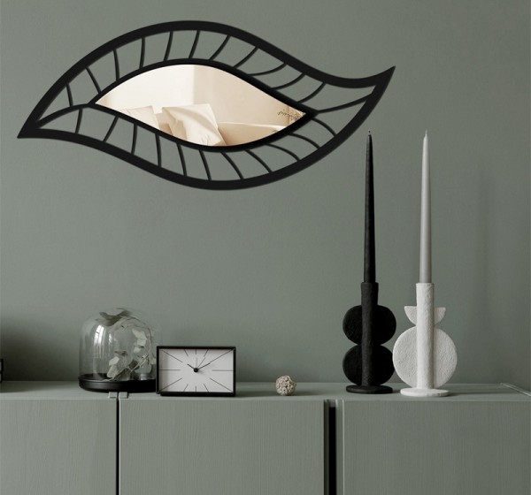 Διακοσμητικό τοίχου Veno Μegapap με plexiglass 65x10x29εκ.