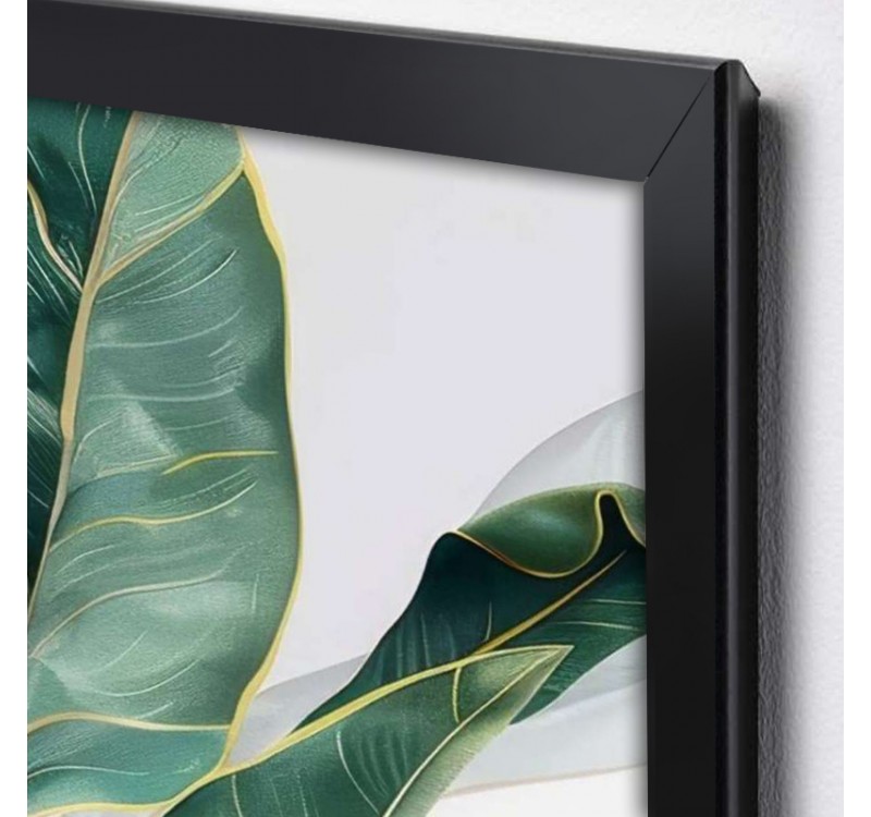 Πίνακας "Botanical Leaves" Megapap ψηφιακής εκτύπωσης 50x70εκ.