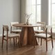 Τραπέζι Virela Megapap χρώμα atlantic pine Ø120x75εκ.