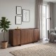 Μπουφές Dorma Megapap χρώμα καρυδί 180x45x80,2εκ.