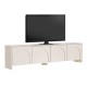 Έπιπλο τηλεόρασης Aurelia Megapap χρώμα κρεμ 180x32x45εκ.
