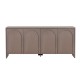 Μπουφές Aurelia Megapap χρώμα μόκα 180x45x80εκ.