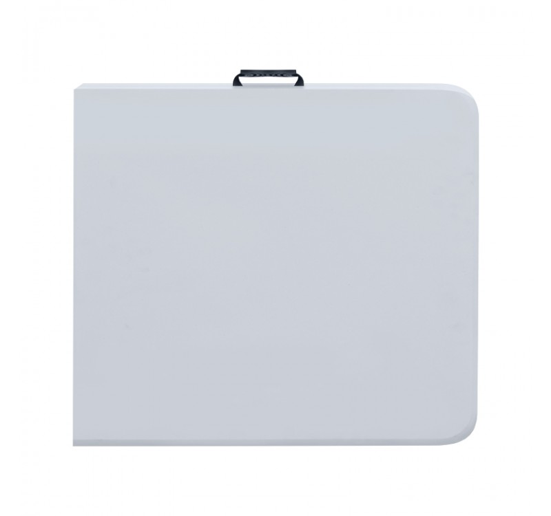 Τραπέζι catering - συνεδρίου Capri Megapap πτυσσόμενο - βαλίτσα χρώμα λευκό του πάγου 152x70x74εκ.