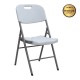 Καρέκλα catering - συνεδρίου Capri Megapap πτυσσόμενη χρώμα λευκό του πάγου 45x50x88εκ.