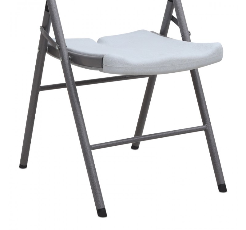 Καρέκλα catering - συνεδρίου Capri Megapap πτυσσόμενη χρώμα λευκό του πάγου 45x50x88εκ.