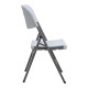 Καρέκλα catering - συνεδρίου Capri Megapap πτυσσόμενη χρώμα λευκό του πάγου 45x50x88εκ.