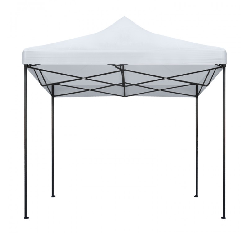Κιόσκι - Gazebo Bari Megapap πτυσσόμενο μεταλλικός σκελετός - αδιάβροχο ύφασμα χρώμα λευκό 3x3x3,10m.