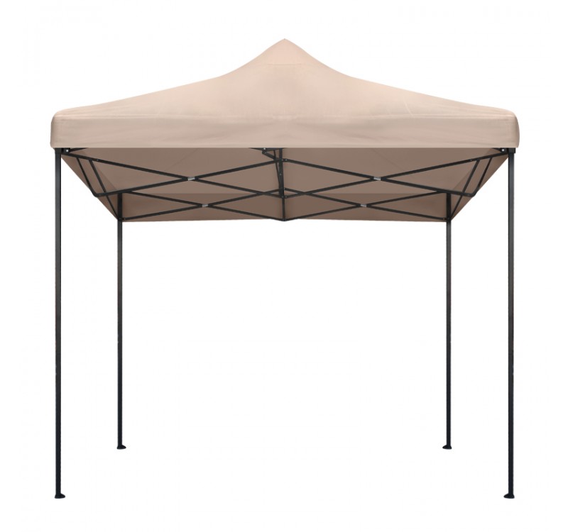 Κιόσκι - Gazebo Bari Megapap πτυσσόμενο μεταλλικός σκελετός - αδιάβροχο ύφασμα χρώμα της άμμου 3x3x3,10m.