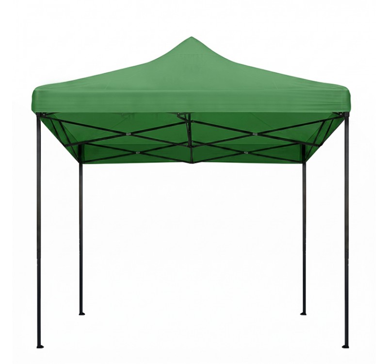 Κιόσκι - Gazebo Bari Megapap πτυσσόμενο μεταλλικός σκελετός - αδιάβροχο ύφασμα χρώμα πράσινο 3x3x3,10m.
