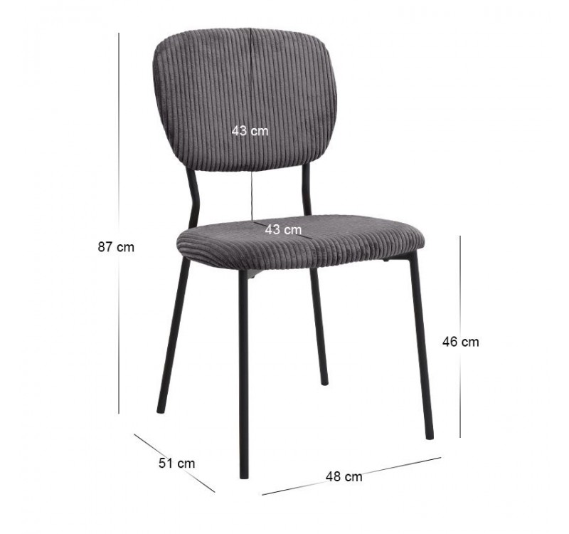 Σετ τραπεζαρία 5τμχ Bohema - Kevin Megapap χρώμα μαύρο/sepet oak - γκρι Ø90x77,7εκ.