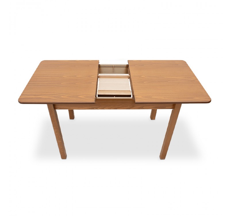 Σετ τραπεζαρίας Bergen Megapap 5 τμχ μασίφ ξύλο - MDF με επεκτεινόμενο τραπέζι 120/150x68x77εκ.