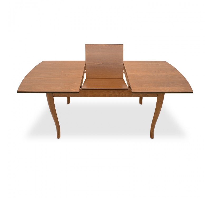 Σετ τραπεζαρίας Belfast Megapap 7 τμχ μασίφ ξύλο - MDF με επεκτεινόμενο τραπέζι 150/200x89x78εκ.