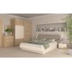 Σετ Κρεβατοκάμαρας ξύλινο CAPRICE2 160x200  DIOMMI 40-027
