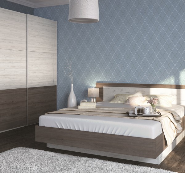 Σετ Κρεβατοκάμαρας ξύλινο ELITE DIOMMI 40-010