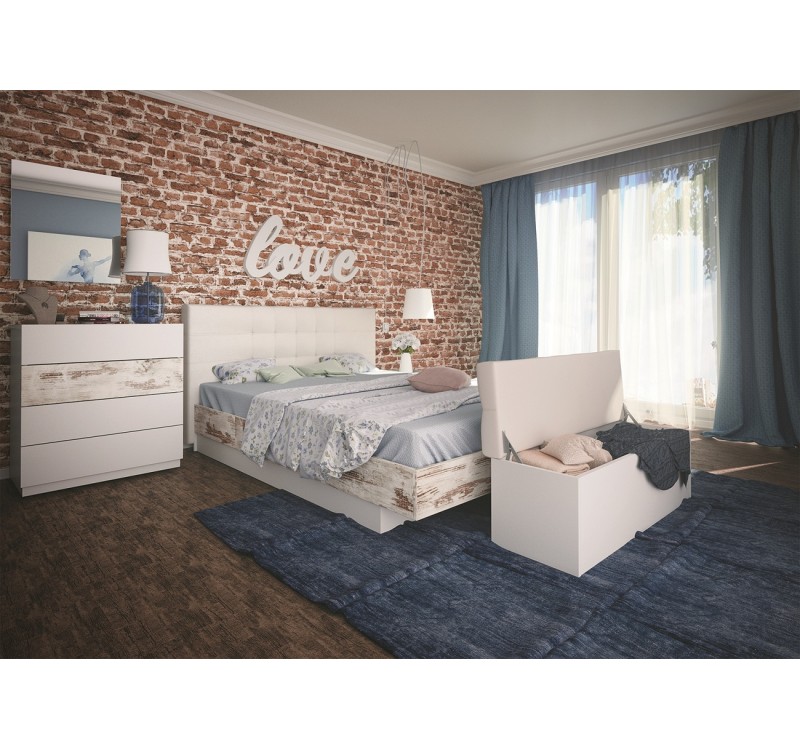 Σετ Κρεβατοκάμαρας  ξύλινο LIMITED2 DIOMMI 40-016