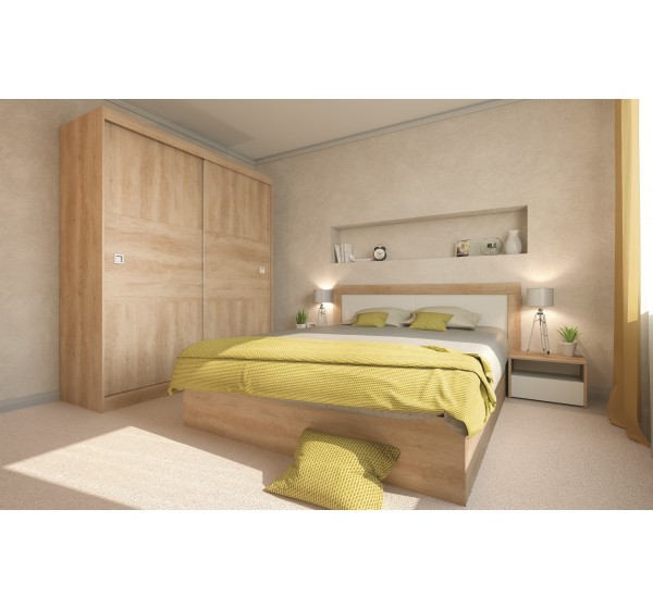 Σετ Κρεβατοκάμαρας ξύλινο SAMBA 160x200 DIOMMI 40-021