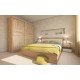 Σετ Κρεβατοκάμαρας ξύλινο SAMBA 160x200 DIOMMI 40-021