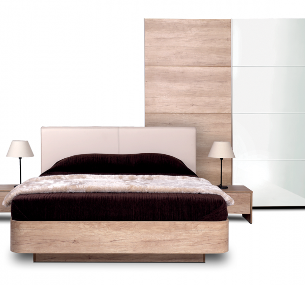 Σετ Κρεβατοκάμαρας ξύλινο BIANCA 160x200 DIOMMI 40-051