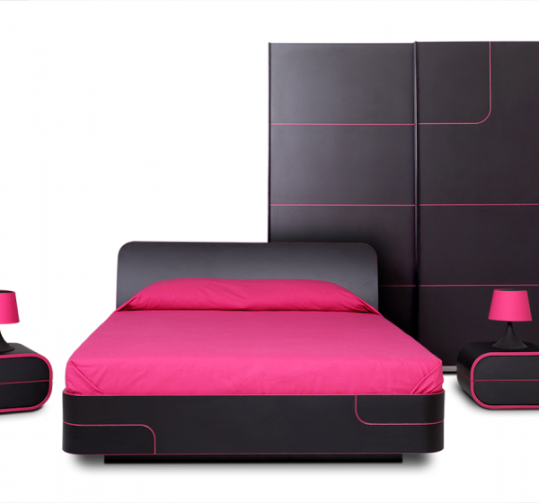 Σετ Κρεβατοκάμαρας ξύλινο NORDIC 160x200 DIOMMI 40-049