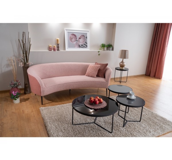 ARTEMIDA BENCH GRAY + BLACK / BLACK (SET) DIOMMI ARTEMIDASZC