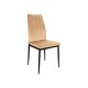 CHAIR ATOM VELVET BLACK FRAME / BEIGE BLUVEL 28 DIOMMI ATOMVCBE