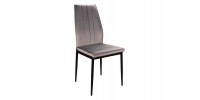 ATOM VELVET CHAIR BLACK FRAME / GRAY BLUVEL14 DIOMMI ATOMVCSZ