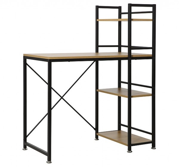 BIURKO B-036 DĄB/CZARNY