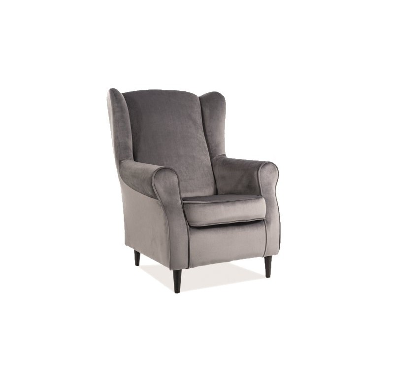 ΠΟΛΥΘΡΟΝΑ BARON VELVET GREY BLUVEL 14 / WENGE DIOMMI BARONV14