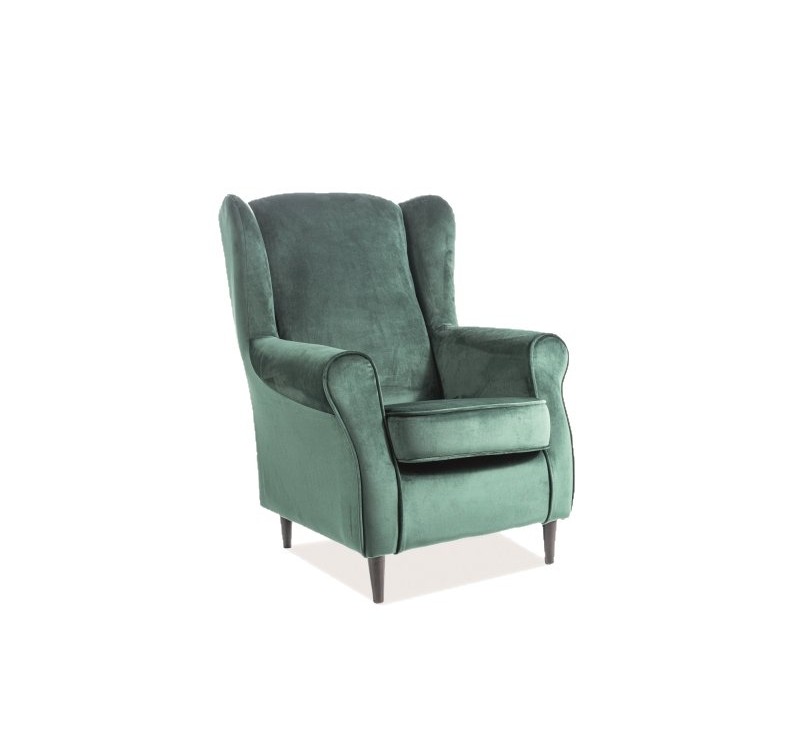 ΠΟΛΥΘΡΟΝΑ BARON VELVET GREEN BLUVEL 78 / WENGE DIOMMI BARONV78