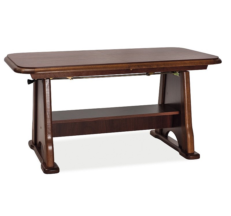 ŁAWOSTÓŁ BEATA KOLOR ORZECH 130(170)x67x60(77)