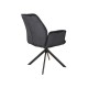 CHAIR BOOGIE II VELVET BLACK FRAME / BLACK BLUVEL 19 DIOMMI BOOGIEIIVCC