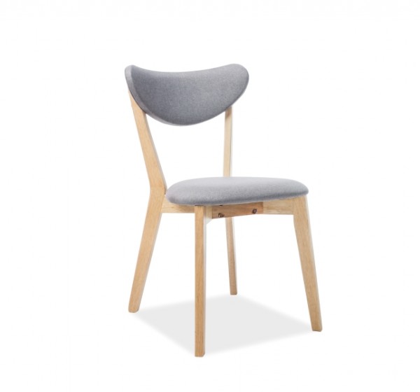 BRANDO CHAIR OAK/GRAY TAP. 130 DIOMMI BRANDODSZ