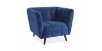 Πολυθρόνα  Castello 1 85 x 92 x 78 Μπλε DIOMMI CASTELLO1V86