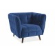 Πολυθρόνα  Castello 1 85 x 92 x 78 Μπλε DIOMMI CASTELLO1V86