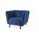 Πολυθρόνα  Castello 1 85 x 92 x 78 Μπλε DIOMMI CASTELLO1V86