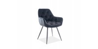 CHERRY VELVET CHAIR ΜΑΥΡΟ ΠΛΑΙΣΙΟ / BLUVEL BLACK 19 DIOMMI CHERRYVCC