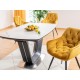CHERRY VELVET CHAIR ΜΑΥΡΟ ΠΛΑΙΣΙΟ / CURRY BLUVEL 68 DIOMMI CHERRYVCCU