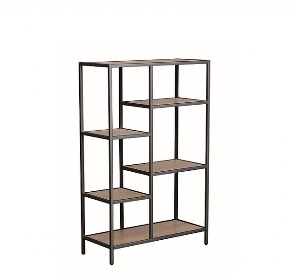 REGAŁ COSTA B DĄB/CZARNY