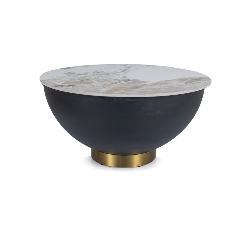 ŁAWA CYPRUS A BIAŁY/CZARNY FI 73X37