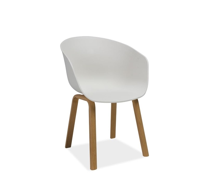 KRZESŁO EGO KOLOR DĄB/BIAŁY